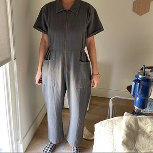 Noble Utility Suit in Charcoal